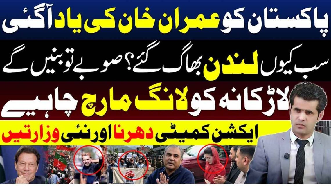 عمران خان، نئے صوبوں، لاڑکانہ لانگ مارچ اور ایکشن کمیٹی کے دھرنے سے متعلق سیاسی بیان