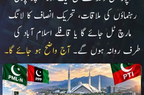 اپوزیشن وفد کی ن لیگ اور پیپلز پارٹی رہنماؤں سے ملاقات